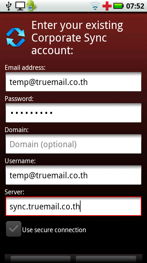 Enter Server