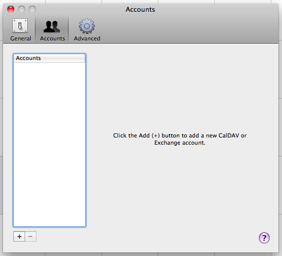 Account details